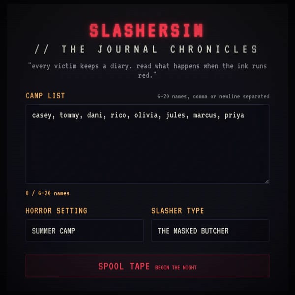 SlasherSim