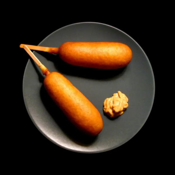 corn dog on corn dog