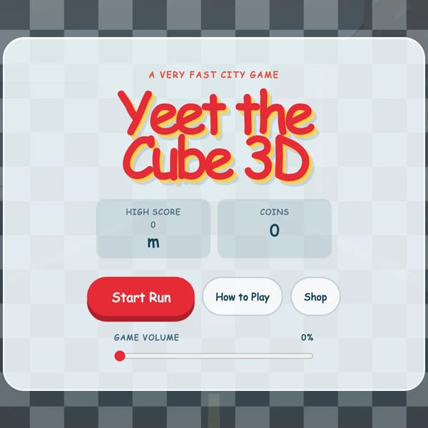 YEET THE CUBE 3D