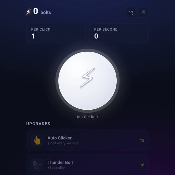 Eletric Bolt Clicker