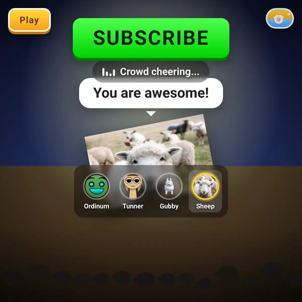 Sheep stage
