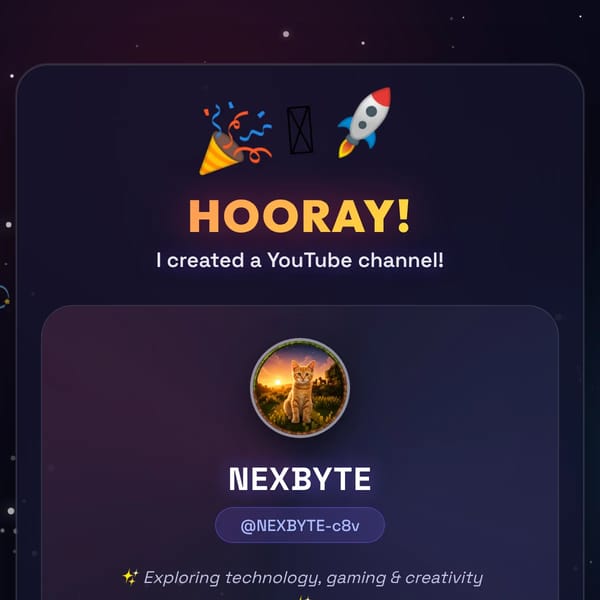 HOORAY! NEXBYTE 🚀