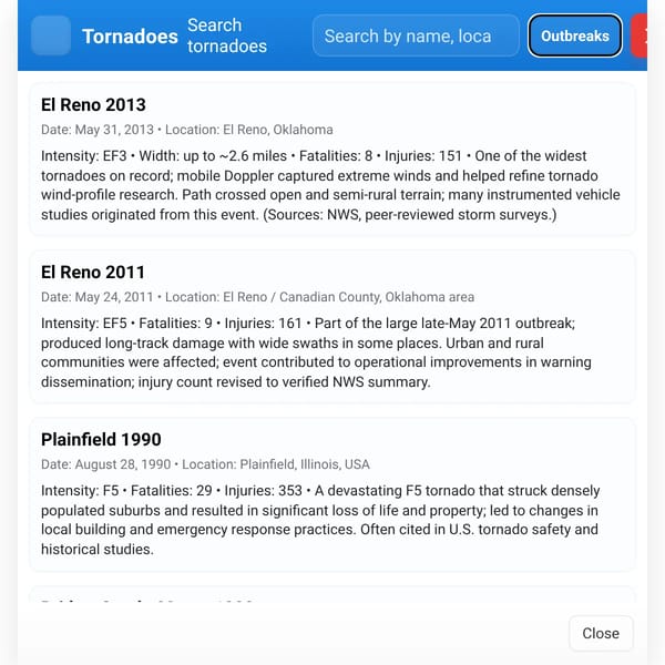 Tornadoweb