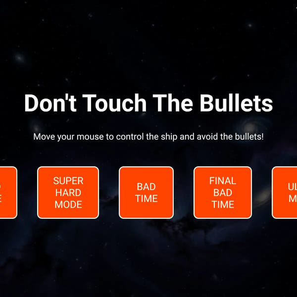 Don't Touch The Bullets