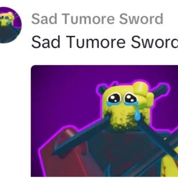 Sad Tumore Sword