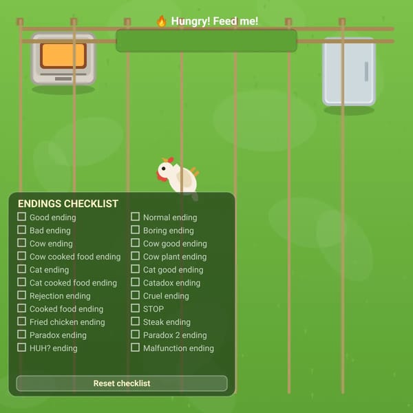 Chicken all endings(INCOMPLETE