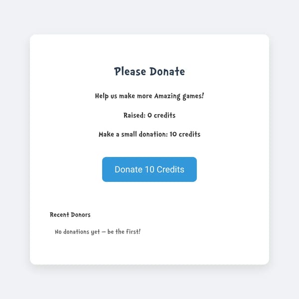 Donate credit to ak47 studios