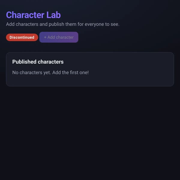 Character Lab