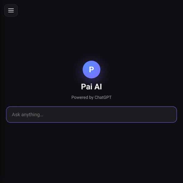 Pai AI (powered by chatgpt)