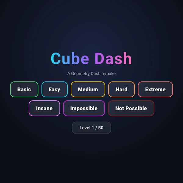Cube Dash!
