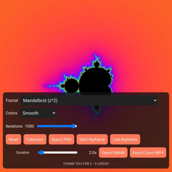 Mandelbrot / Julia v1