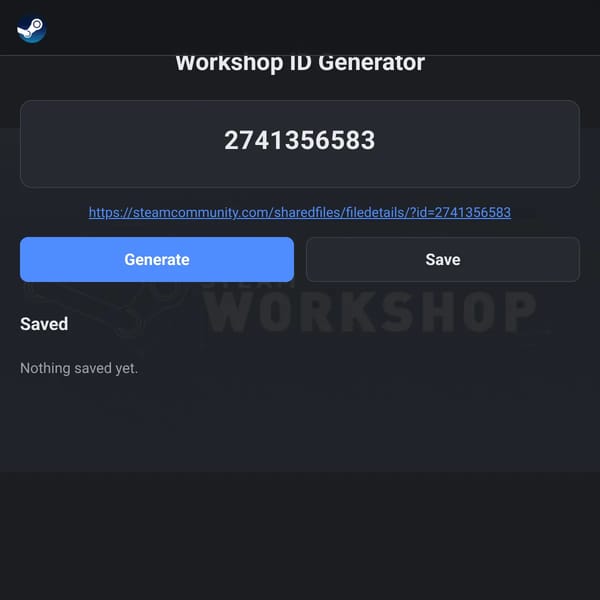 Workshop IDs
