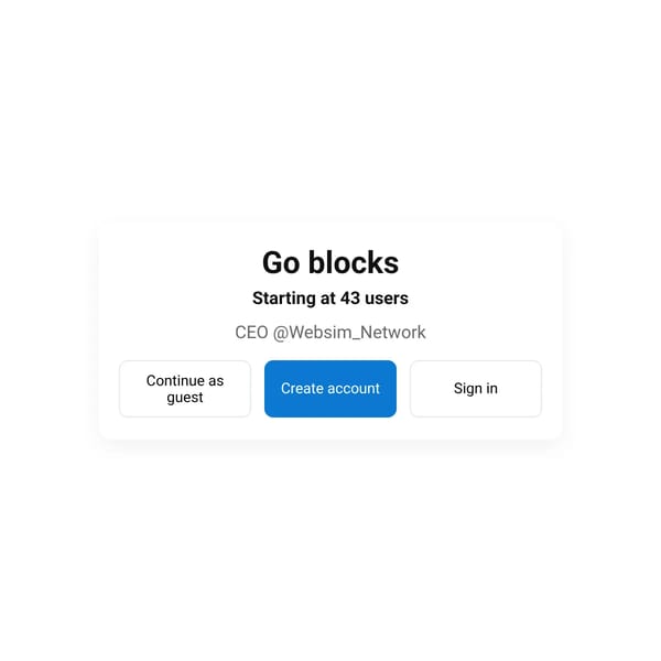 Go blocks