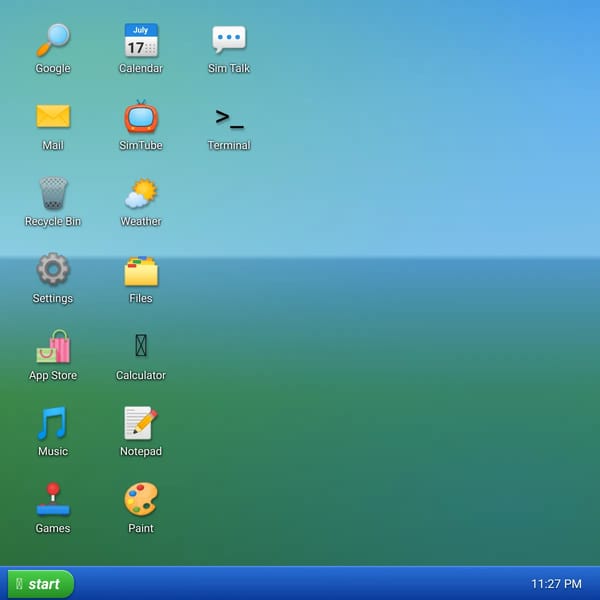 The Sims Windows Simulator