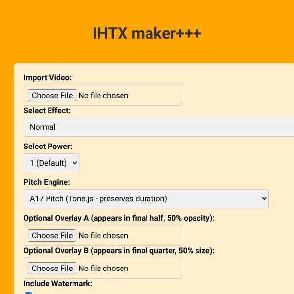 IHTX maker+++