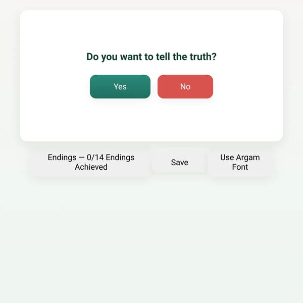 Interactive Truth-Telling Game