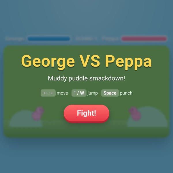 George VS Peppa