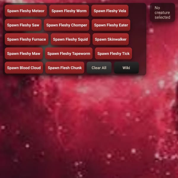 Fleshy Space Sandbox