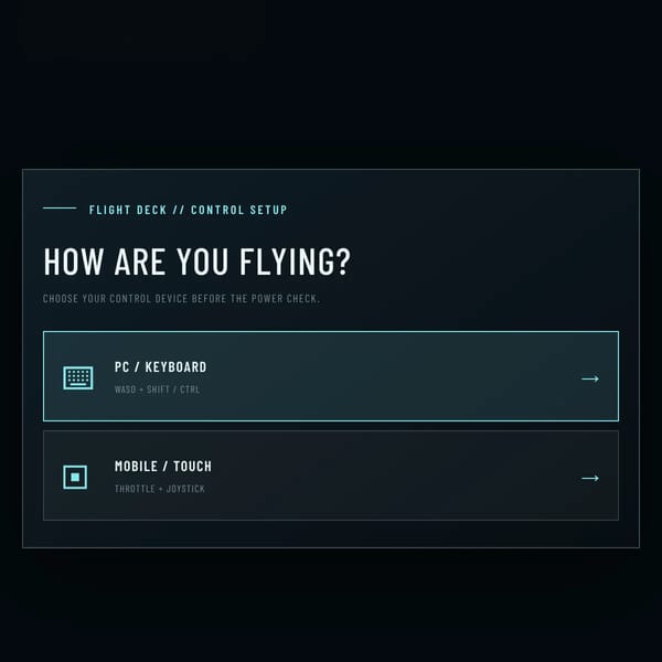 Airtime Flight Simulator (with map)