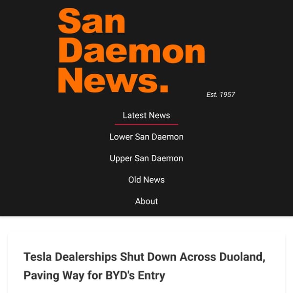 San Daemon News - Your Local News Since 1957