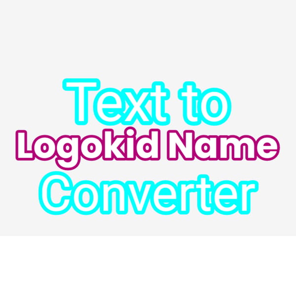 Text to logokid name converter