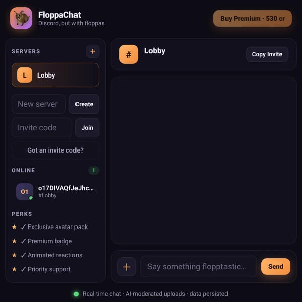 FloppaChat BETA