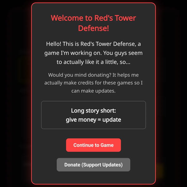 Reds Tower Defense