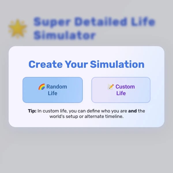 Super Detailed Life