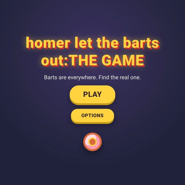 Homer Let The Barts Out
