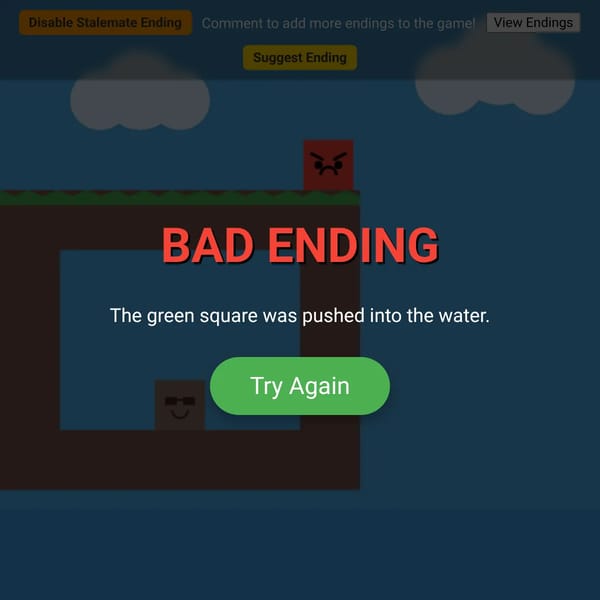 Square Push Game