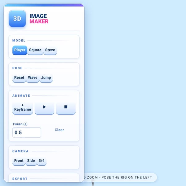 3D IMAGE MAKER (release)