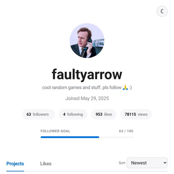 profile page
