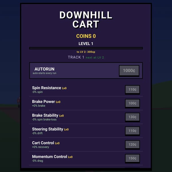 Downhill Cart
