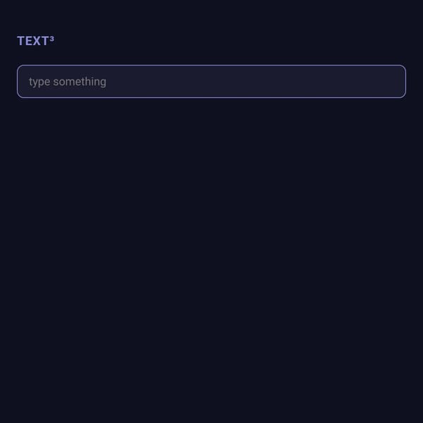 Text³