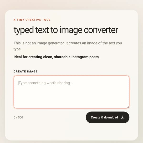 Text to Image