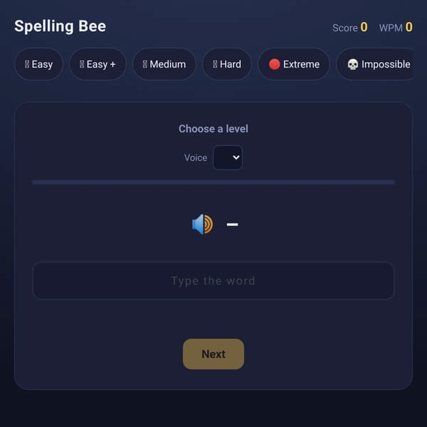 Spelling Bee