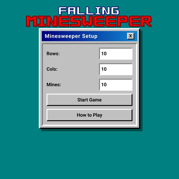 Falling Minesweeper but theres mobile allowed