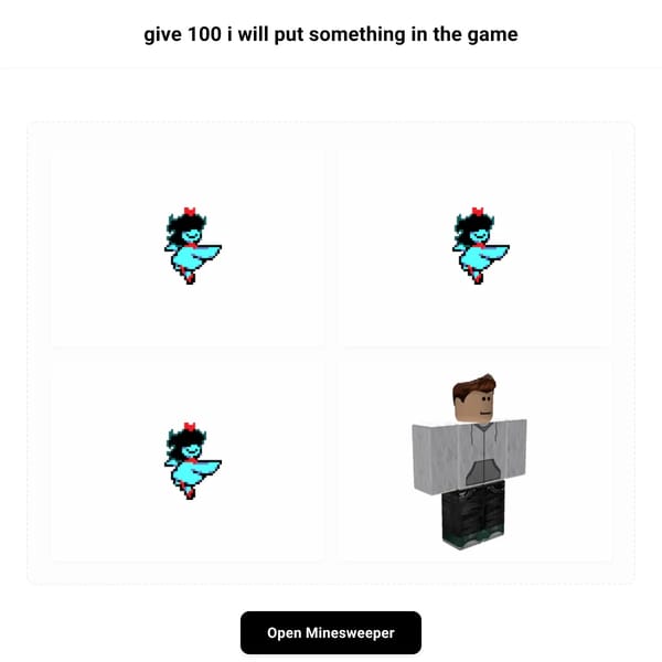 tip 100 i put in the game