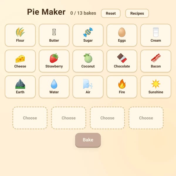 Pie Maker