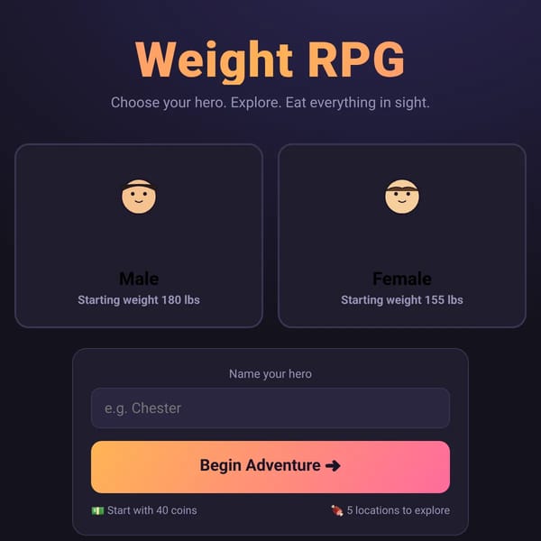 Weight RPG