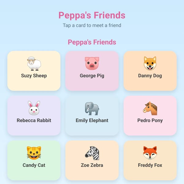Peppa's Friends
