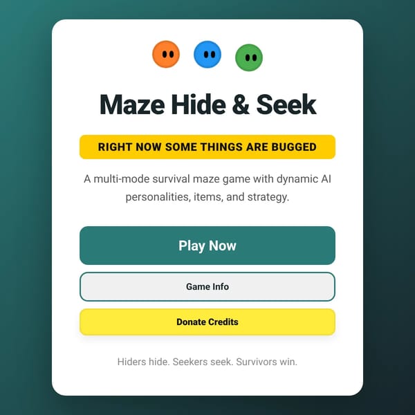 Maze Game Setup