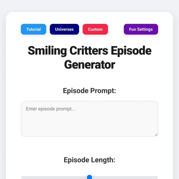 Smiling Critters Episode