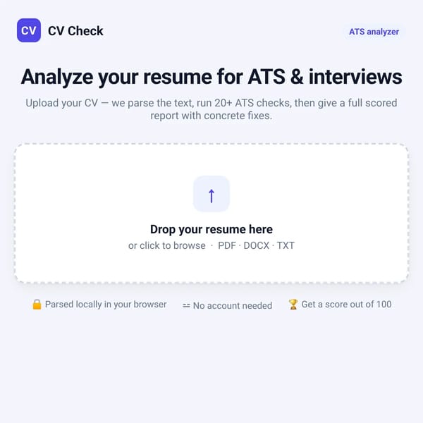 CV Check
