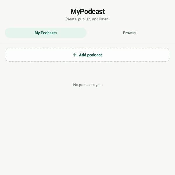 MyPodcast