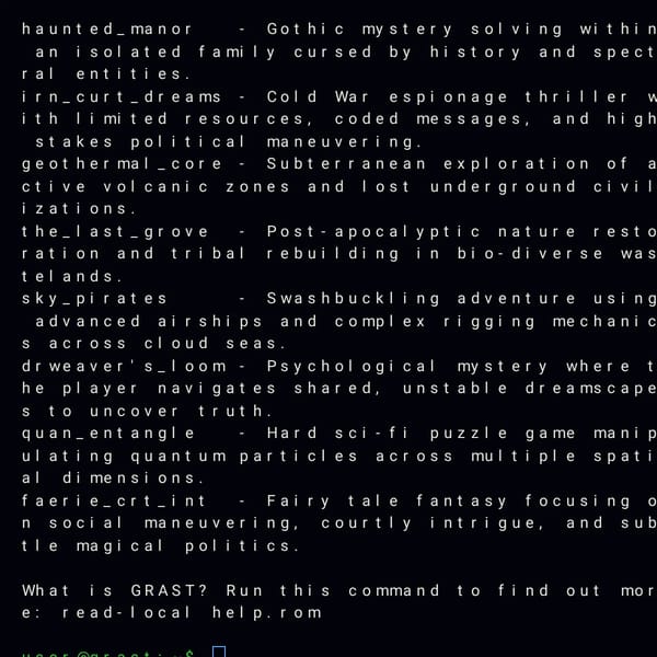 GRAST Universal Terminal