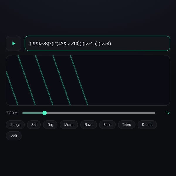Bytebeat Lite