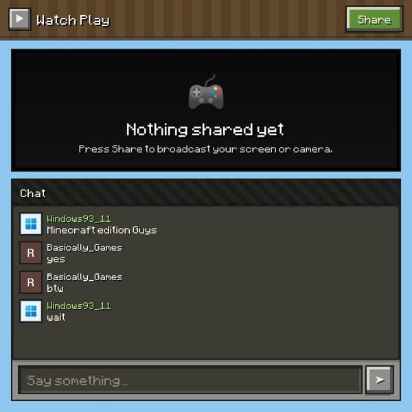 Watch Play But Minecraft