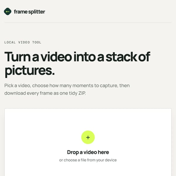 Frame Splitter