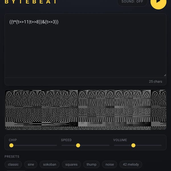 Bytebeat